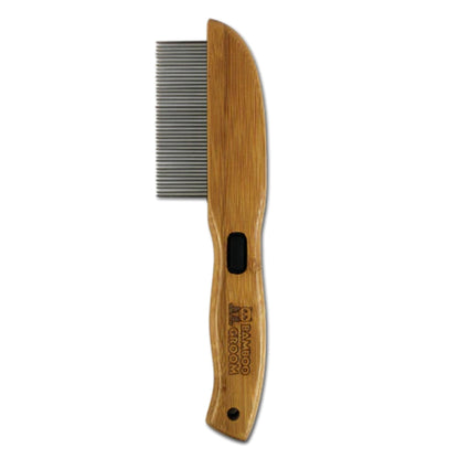 Bamboo Groom Rotating Pin Comb