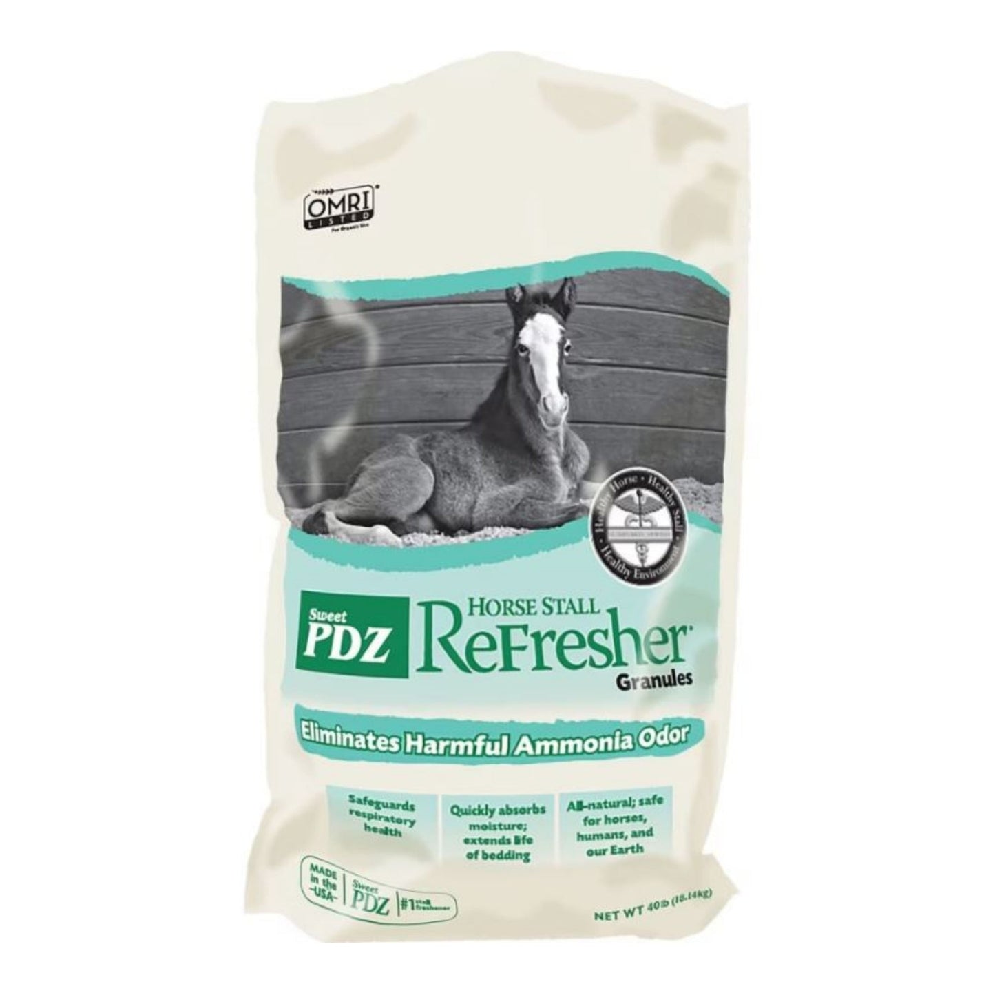 Sweet PDZ Horse Stall Refresher Granules 40Lbs.