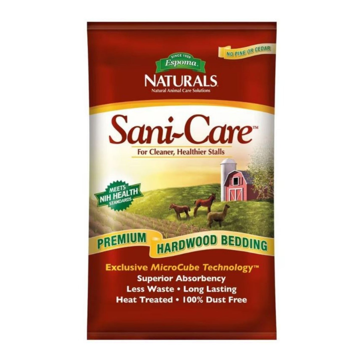 Sani-Care Premium Hardwood Bedding For Stalls 40Lbs.