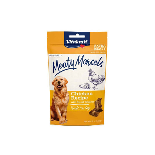 Vitakraft Meaty Morsels Dog Treats Chicken w/Sweet Potato 1ea/4.2 oz