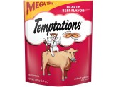 Temptations Classics Crunchy & Soft Adult Cat Treats Hearty Beef 1ea/6.3 oz