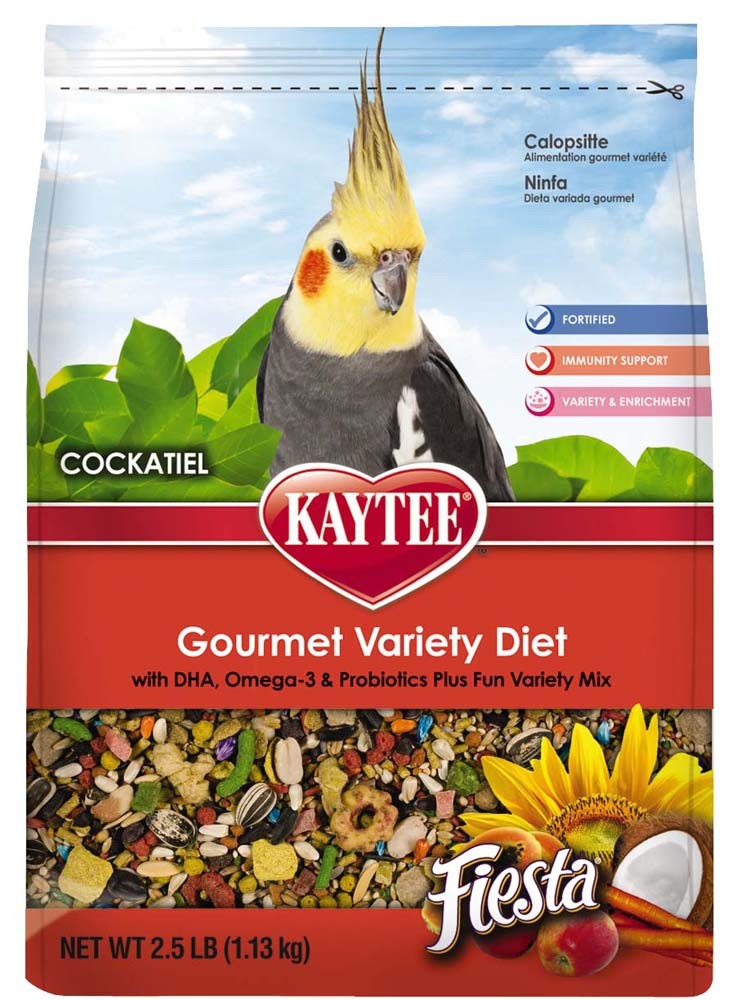 Kaytee Fiesta Cockatiel Food 1ea/2.5 lb