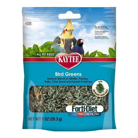 Kaytee Bird Greens Treat for All Pet Birds 1ea/1 oz