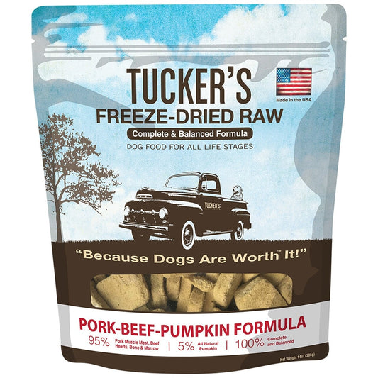 Tuckers Beef-Pumpkin; 14 oz.