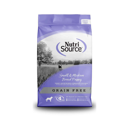 Nutrisource Dog Grain Free Puppy Small Breed Medium Breed 15Lb