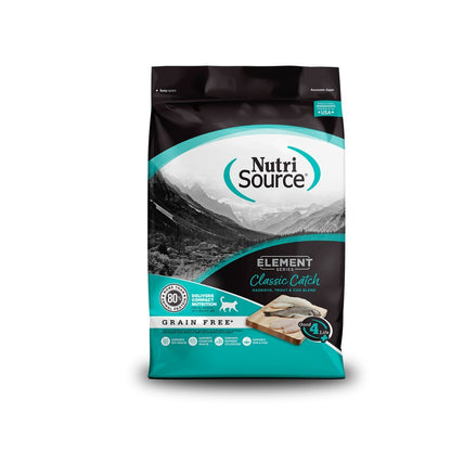 Nutrisource Cat Grain Free Element Classic Catch 4Lb