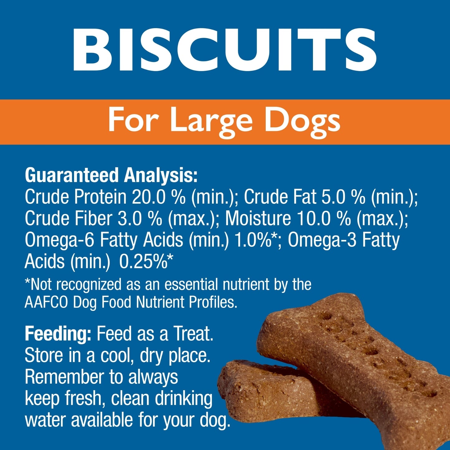 Bil-Jac Large Breed Dog Biscuits Chicken 26oz. (Case of 12)