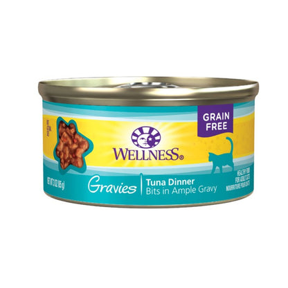 Wellness Cat Complete Health Gravies Tuna Dinner 3oz. (Case of 12)