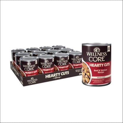 Wellness Dog Core Cuts Beef Venison 12.5oz. (Case of 12)