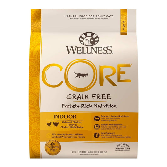 Wellness Cat Core Indoor Recipe 11Lb