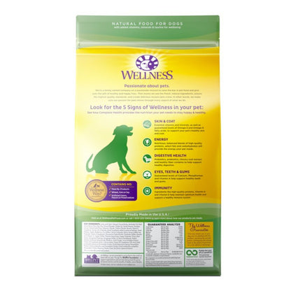 Wellness Dog Lamb Barley 5Lb Adult Complete Health