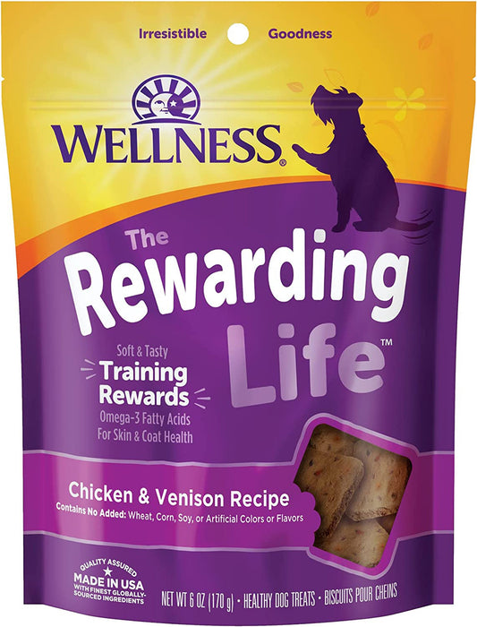 Wellness Rewarding Life Dog 6oz. Chicken Venison Soft