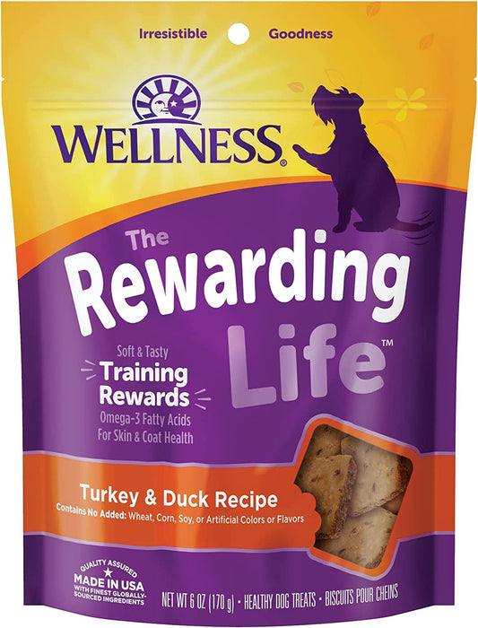 Wellness Rewarding Life Dog 6oz. Turkey Duck Soft