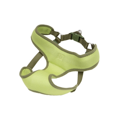 Coastal Pet-Comfort Soft Lime Wrap Adjustable Harness; 3-8 Inch 11 Inch - 13 Inch