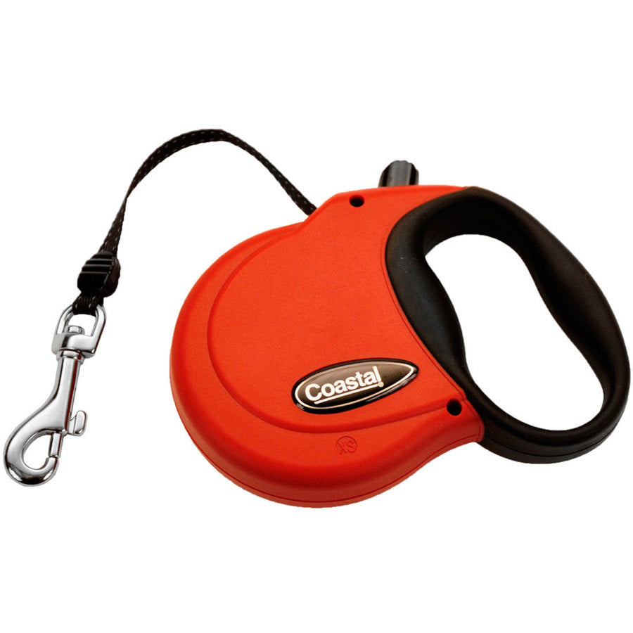 Coastal Retractable Dog Leash Red 1ea/12 ft, XS