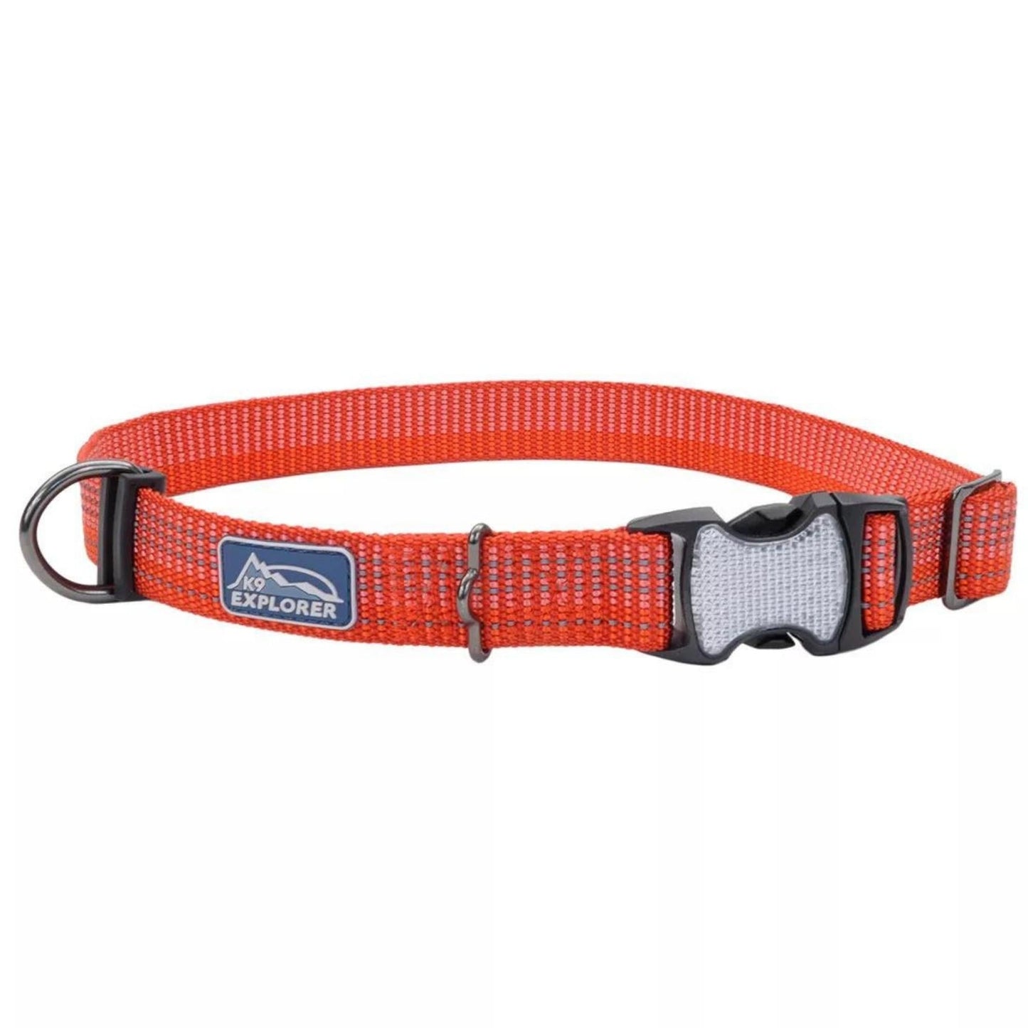 K9 Explorer Brights Reflective Adjustable Dog Collar Canyon Small 5/8"x 10"-14"