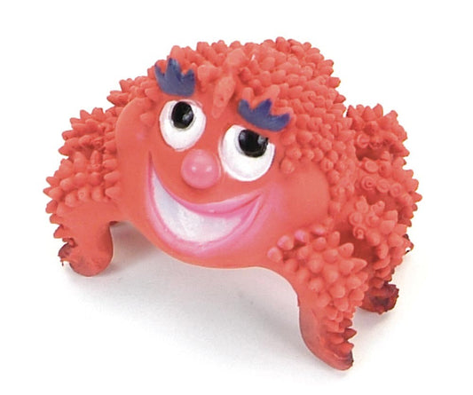 Rascals Latex Dog Toy Crab 1ea/3 in