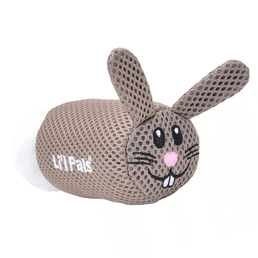 Coastal Pet Li'l Pals Mesh Dog Toys Rabbit 5"