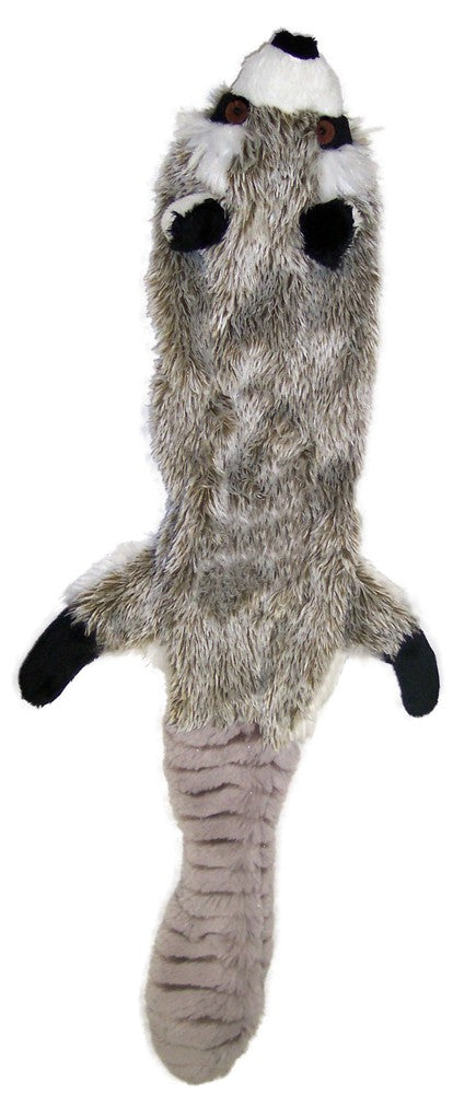 Skinneeez Forest Series Dog Toy Raccoon Gray 1ea/Regular