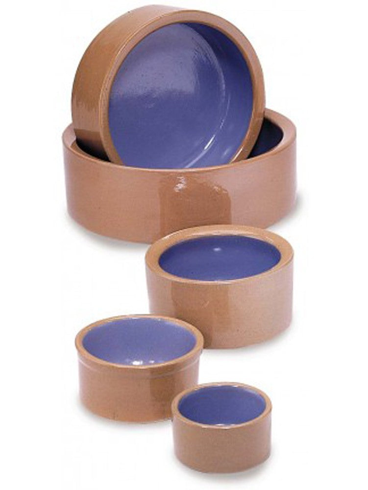 Spot Standard Crock Dog Bowl Blue, 1ea/3.75 in