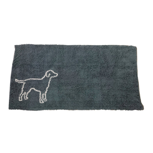 Spot 60” x 30” Gray Clean Paws Micro-fiber Runner