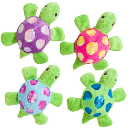 Spot Shimmer Glimmer Turtle Catnip Toy Assorted