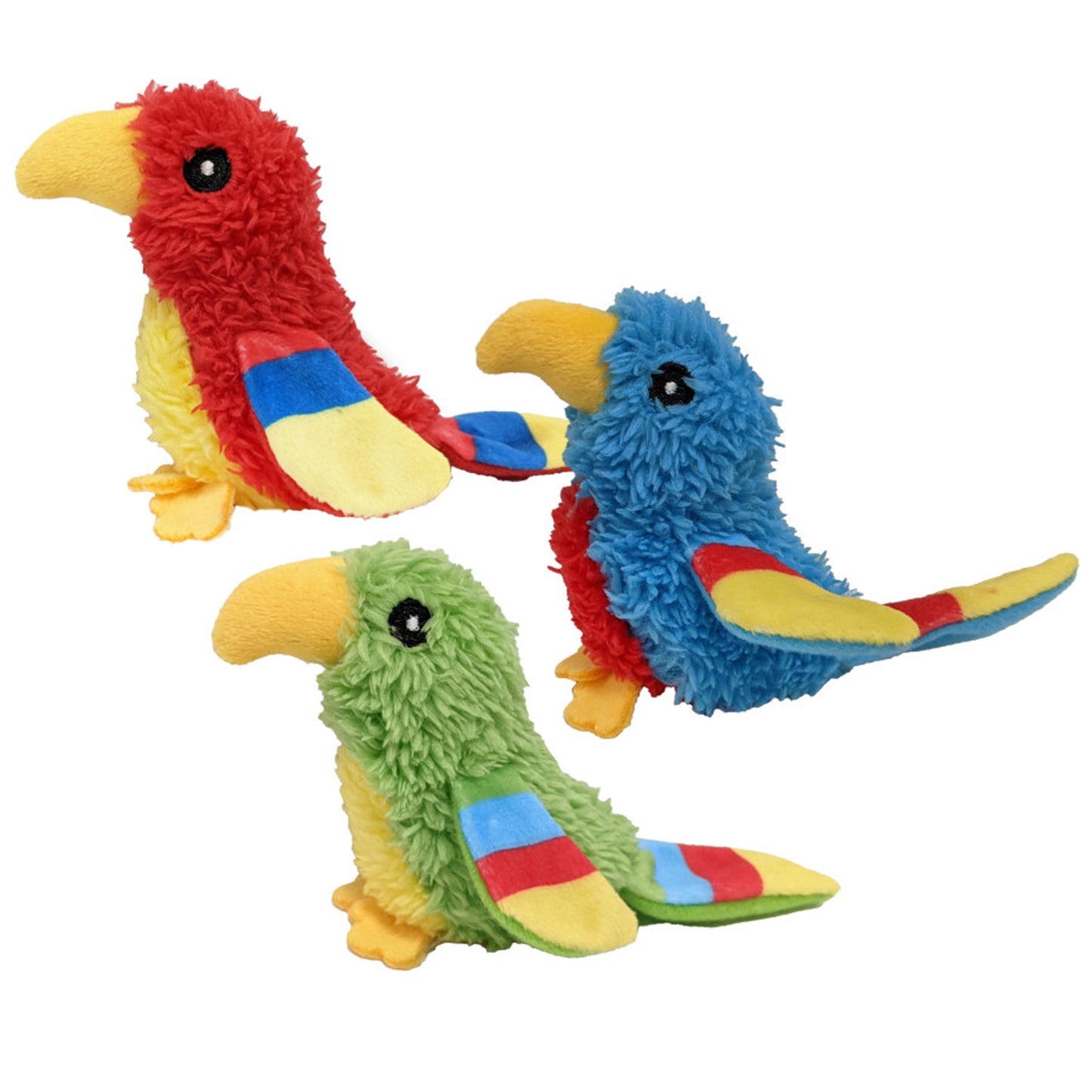 Spot Ethical Love The Earth Parrot Catnip Toy Assorted; 1Ea-One Size