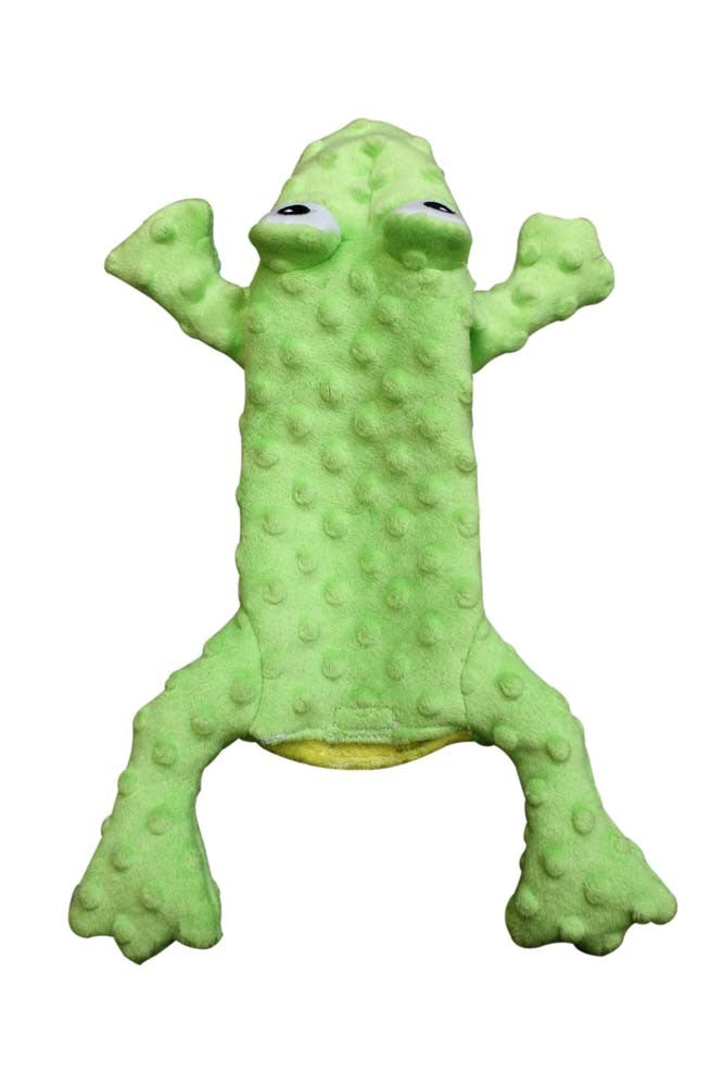 Skinneeez Extreme Dog Toy Stuffer Frog 1ea/14 in