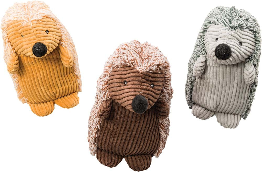 Spot Corduroy Hedgehogs Dog Toy Assorted 1ea/8 in