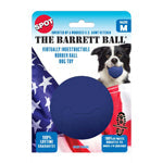 Spot Barrett Ball Dog Toy Blue 1ea/4 in, MD