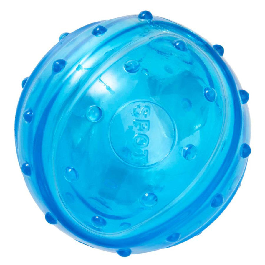 Spot Play Strong Scent-Station Ball Dog Toy Bacon Blue 1ea/2.75 in