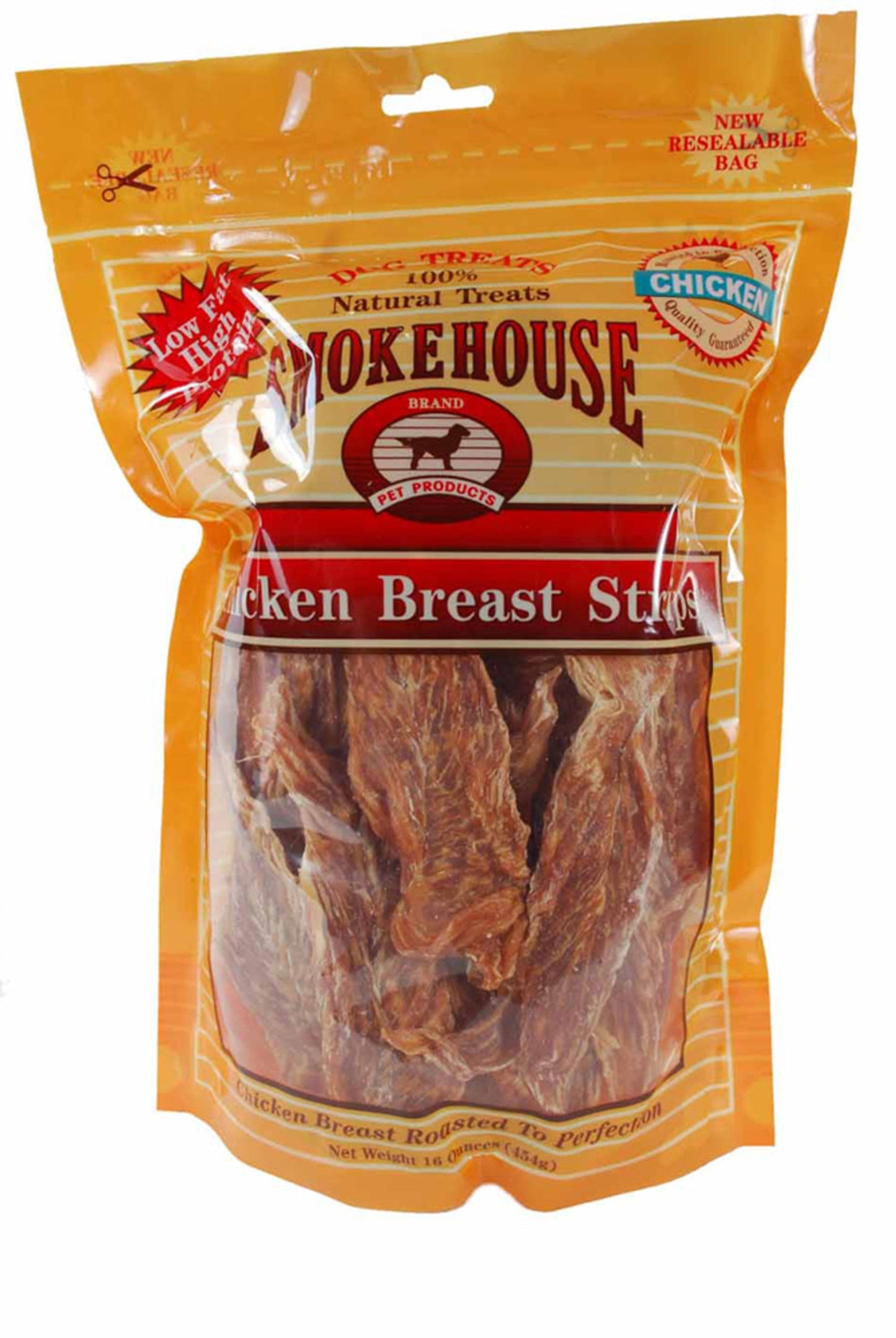 Smokehouse Chicken Breast Strips Dog Treat 1ea/16 oz