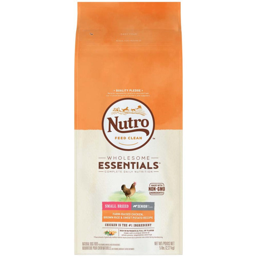 Nutro Products Natural Choice Small Breed Senior Dry Dog Food Chicken & Brown Rice 1ea/5 lb