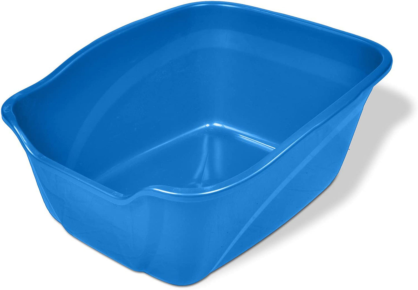 Van Ness Plastics High-Sides Cat Litter Pan Blue 1ea/LG