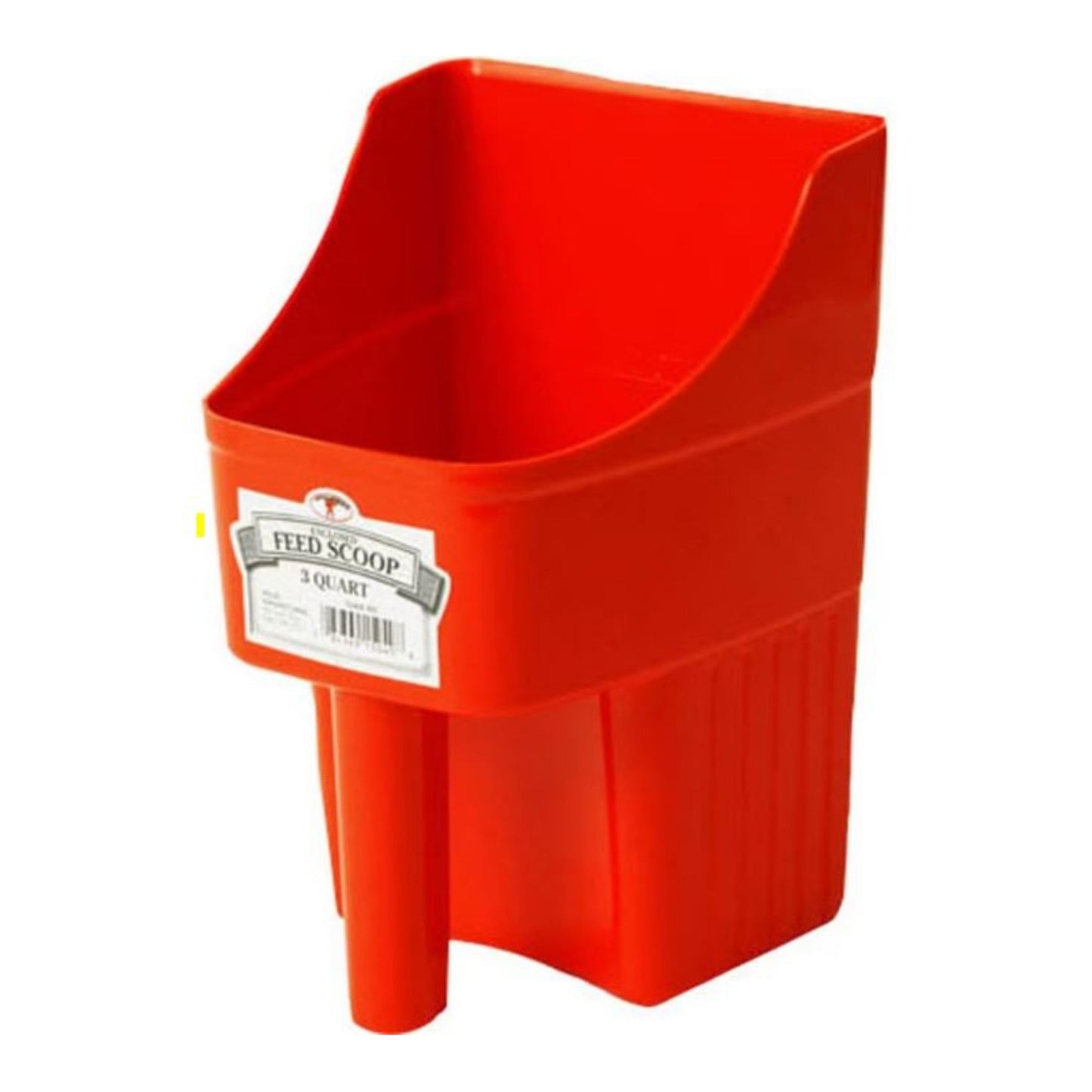 Little Giant Enclosed Feed Scoop Red 3Qt