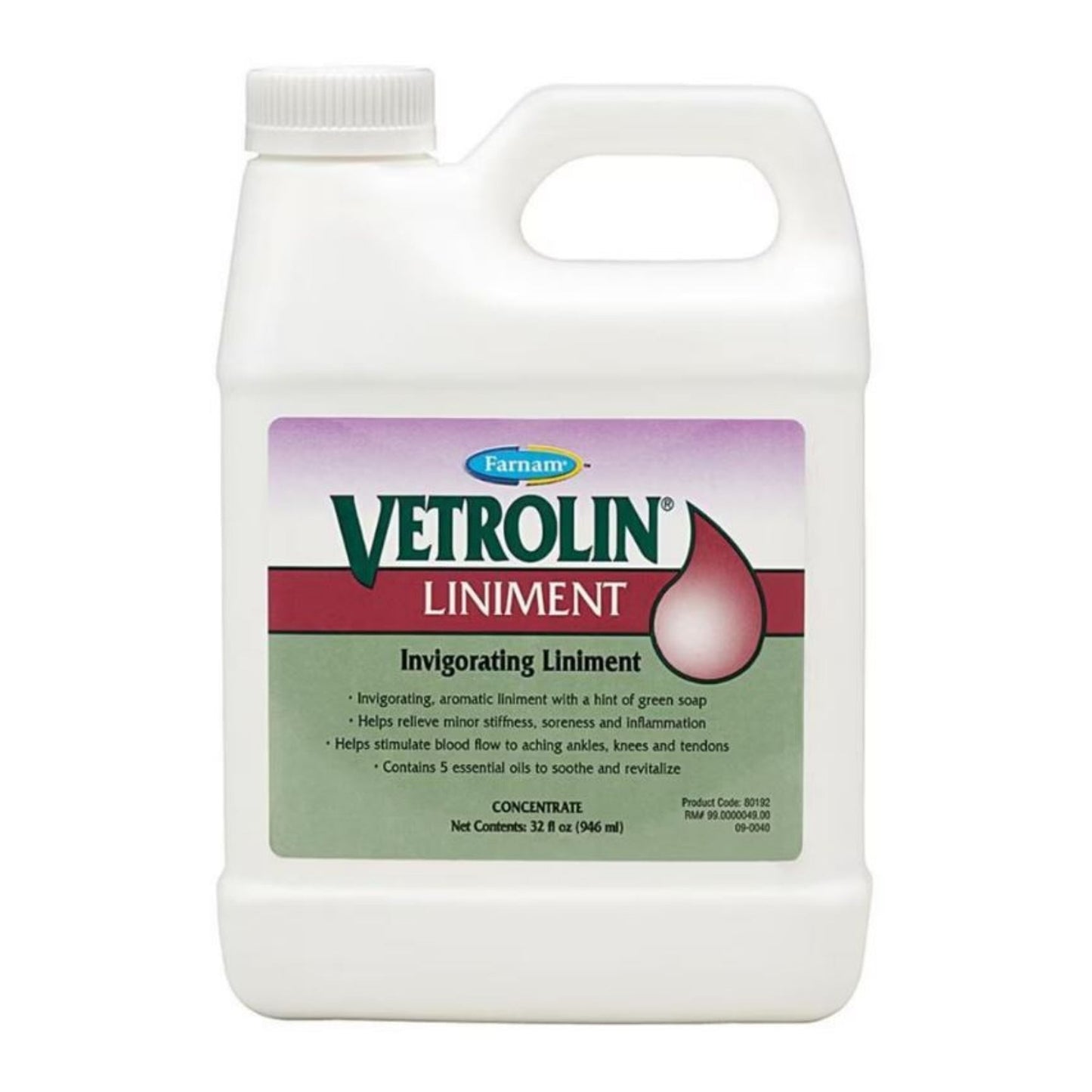 Vetrolin Liniment Refill 32oz.