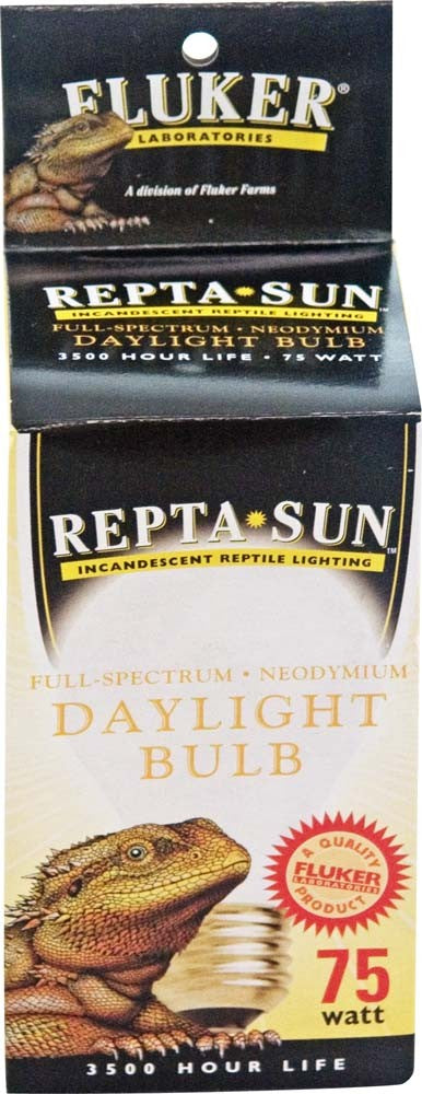 Fluker's Repta-Sun Full-Spectrum Neodymium Daylight Bulb 1ea/60 W