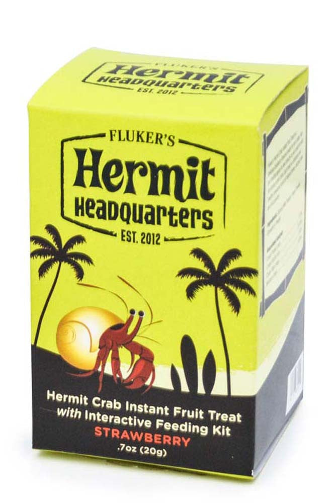 Fluker's Hermit Crab Instant Strawberry Fruit Treat 1ea/0.7 oz