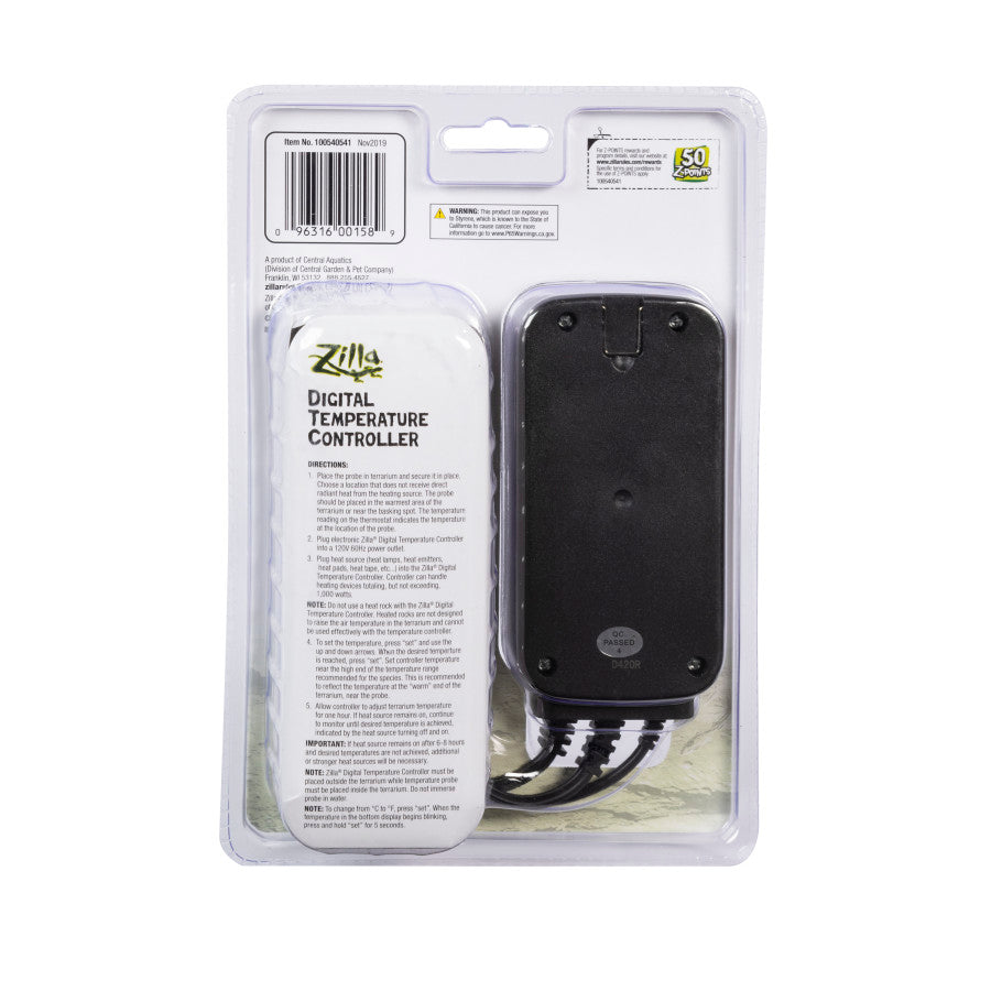 Zilla Digital Temperature Controller 1ea