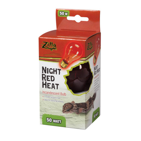 Zilla Incandescent Bulbs Night Red 1ea/50 W