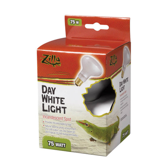 Zilla Incandescent Spot Bulbs Day White 1ea/75 W