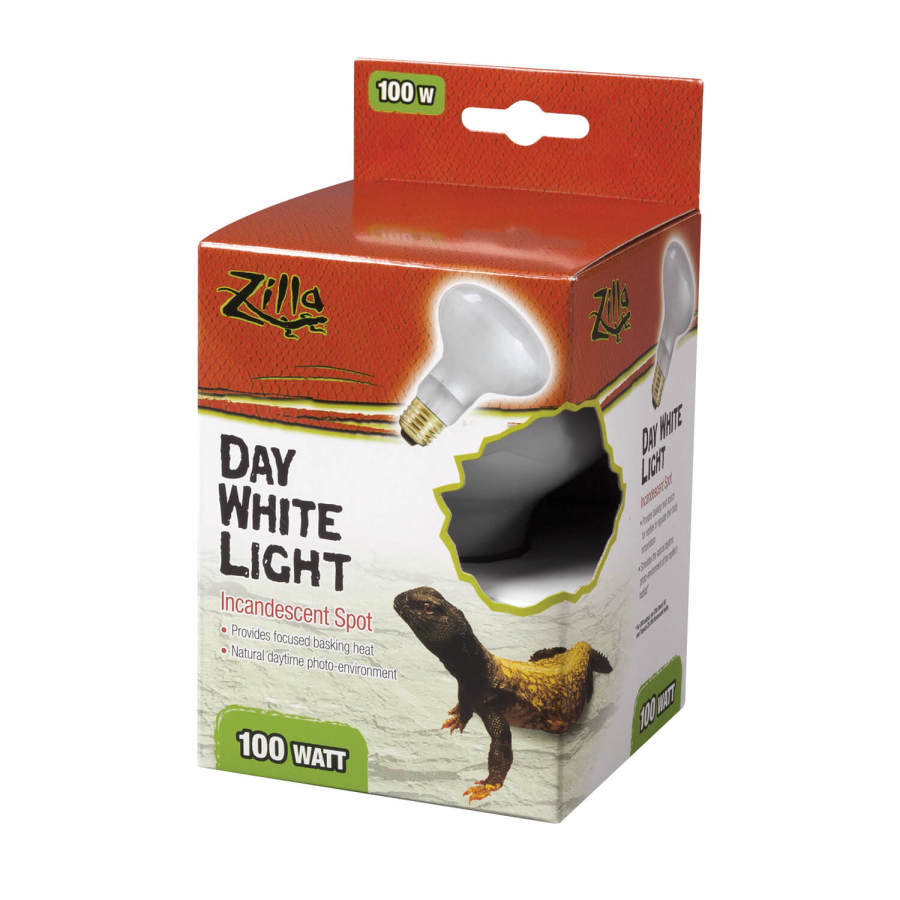 Zilla Incandescent Spot Bulbs Day White 1ea/100 W