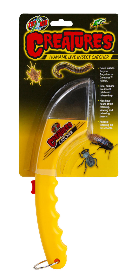 Zoo Med Creatures Humane Live Insect Catcher Yellow 1ea