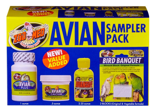 Zoo Med Avian Sampler Pack 1ea