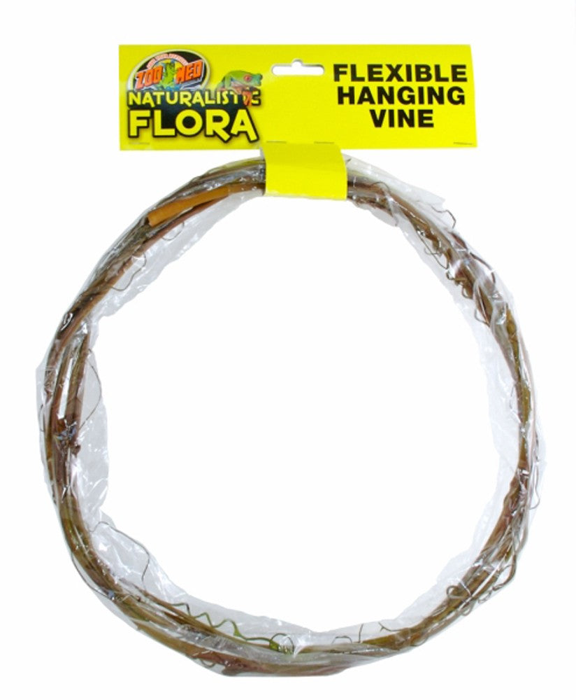 Zoo Med Naturalistic Flora Flexible Hanging Vine Brown 1ea/6 ft