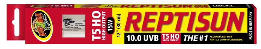 Zoo Med ReptiSun 10.0 UVB T5 HO High Output Lamp White 1ea/12 in