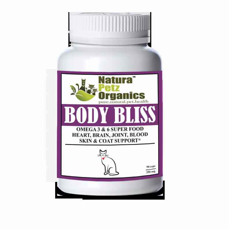 Body Bliss - Omega 3 & 6 Super Food + Heart, Brain Joint, Blood & Coat Support*