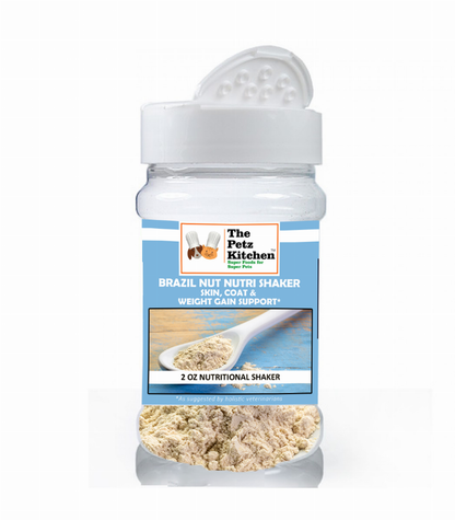 Brazil Nut - Skin, Coat & Weight Gain Support* The Petz Kitchen Dog & Cat Holistic Super Foods*