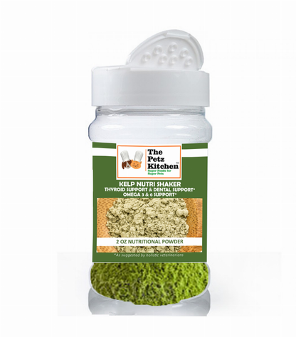 Kelp Omega 3 Thyroid & Whole Body Multi-Mineral, Multi-Vitamin & Dental Support* The Petz Kitchen*