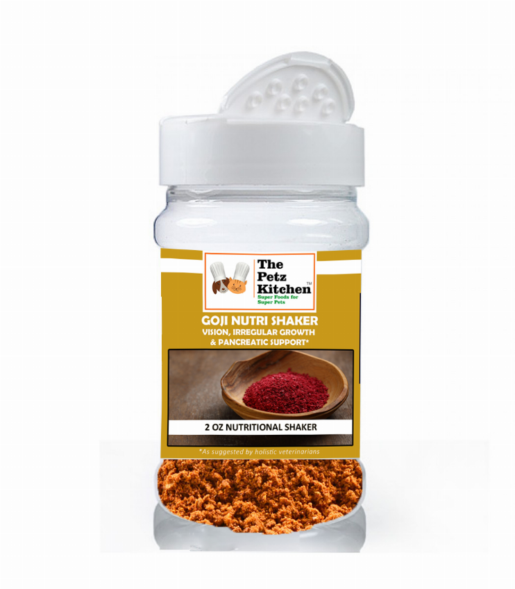 Goji Powder - Vision, Irregular Growth & Pancreatic Support* The Petz Kitchen